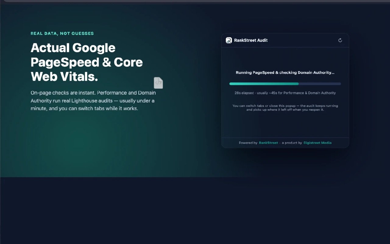 RankStreet Chrome extension screenshot 3